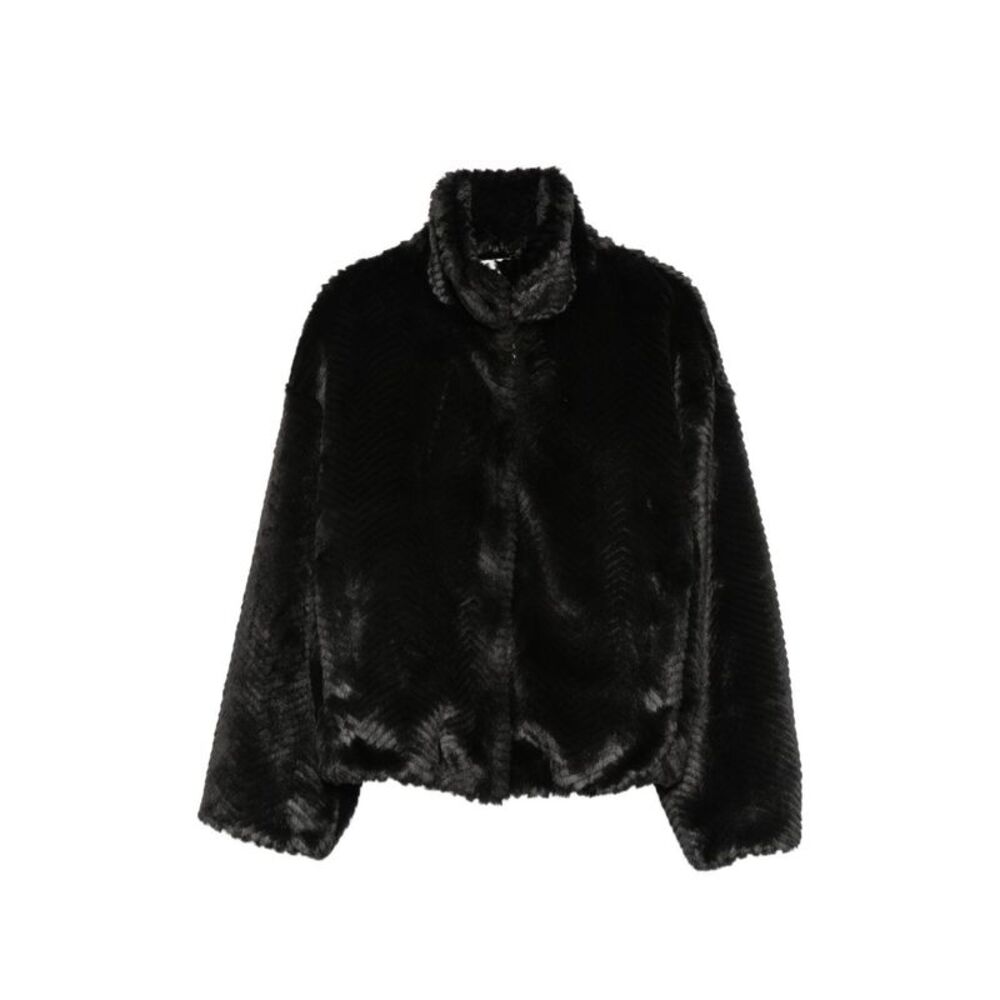 Forte Forte Women Faux Fur Bomber Jacket